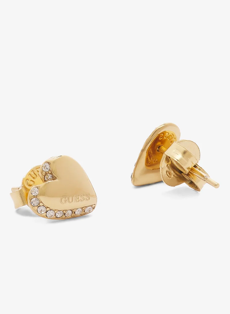 GUESS  Heart Bracelet And  Studs for Women | Best Price UAE